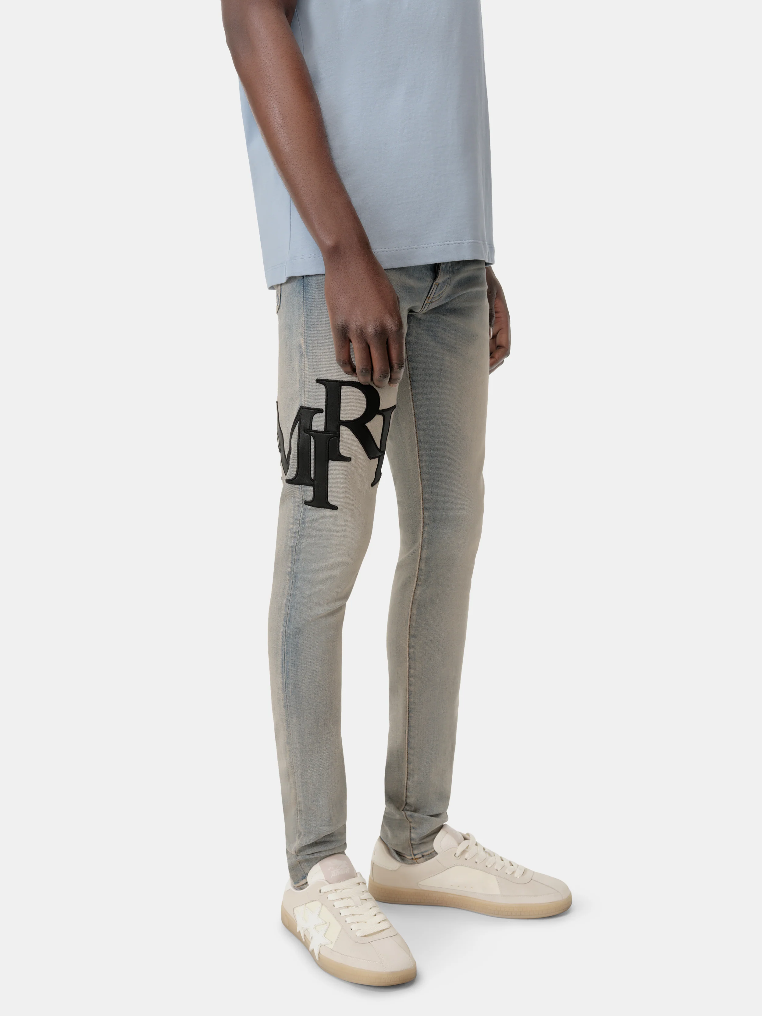 AMIRI SPIRIT TEE - Ashley Blue