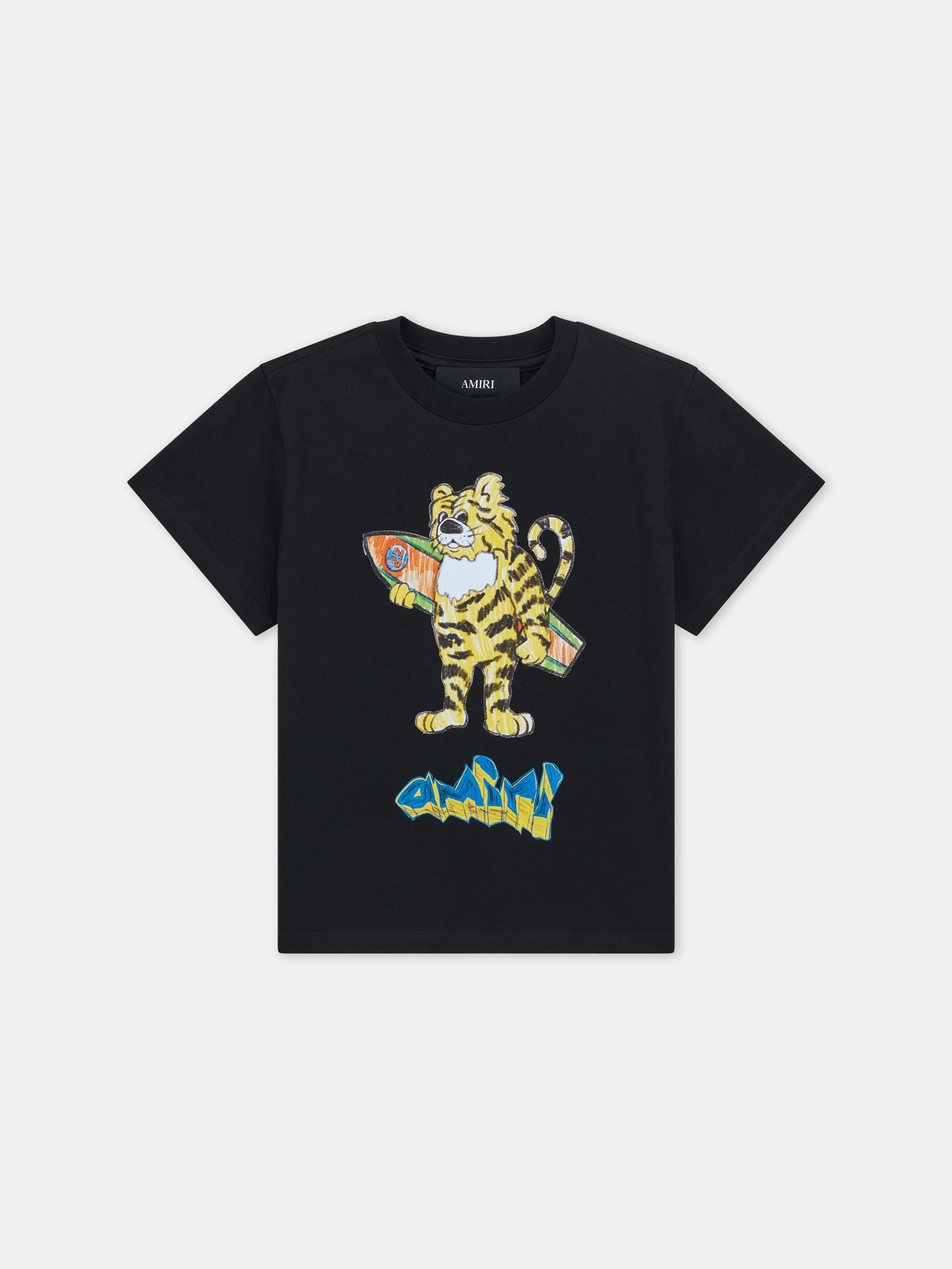 KIDS - KIDS' AMIRI TIGER TEE - Black