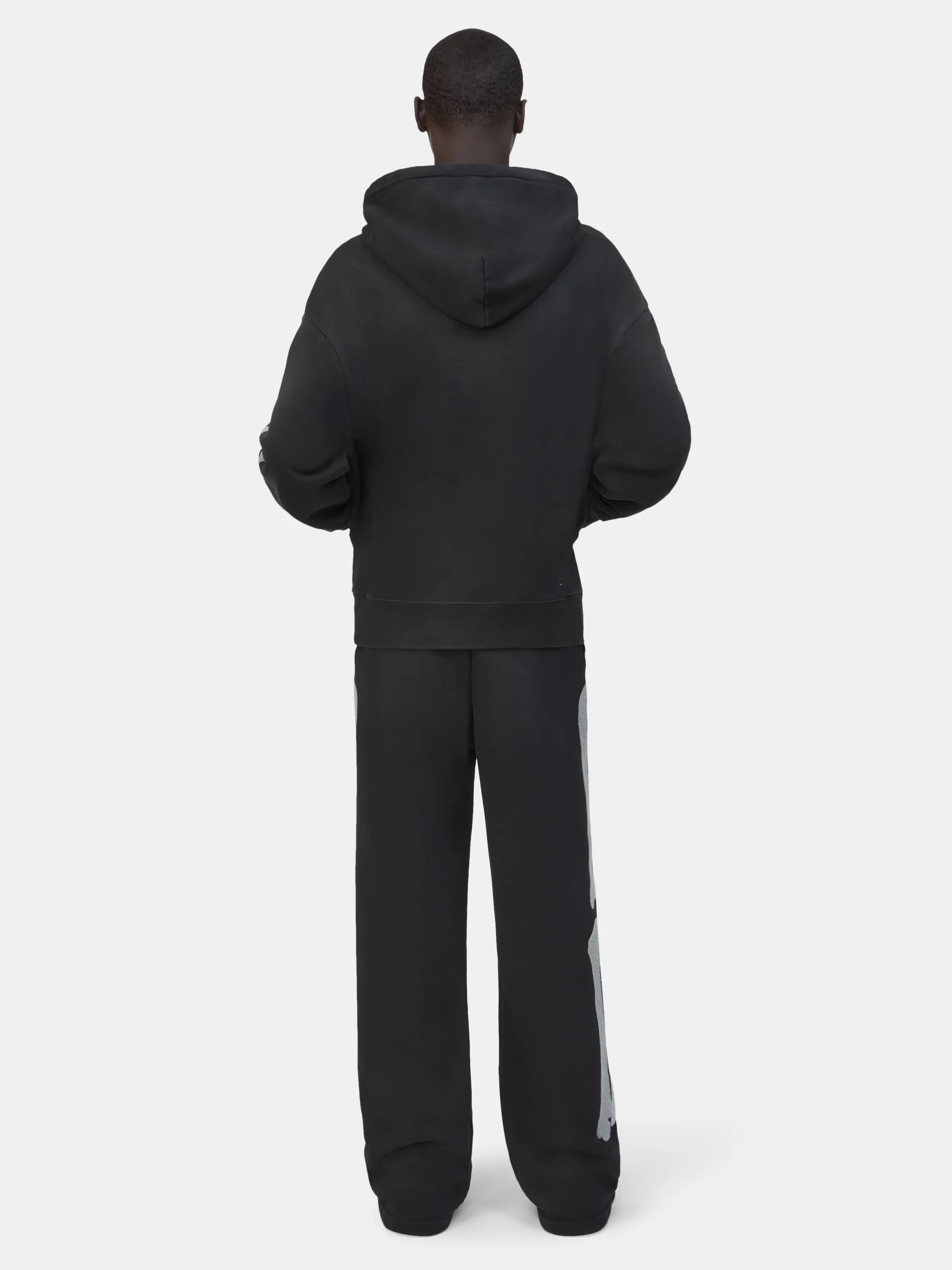 BONES OVERSIZED SWEATPANT - Black