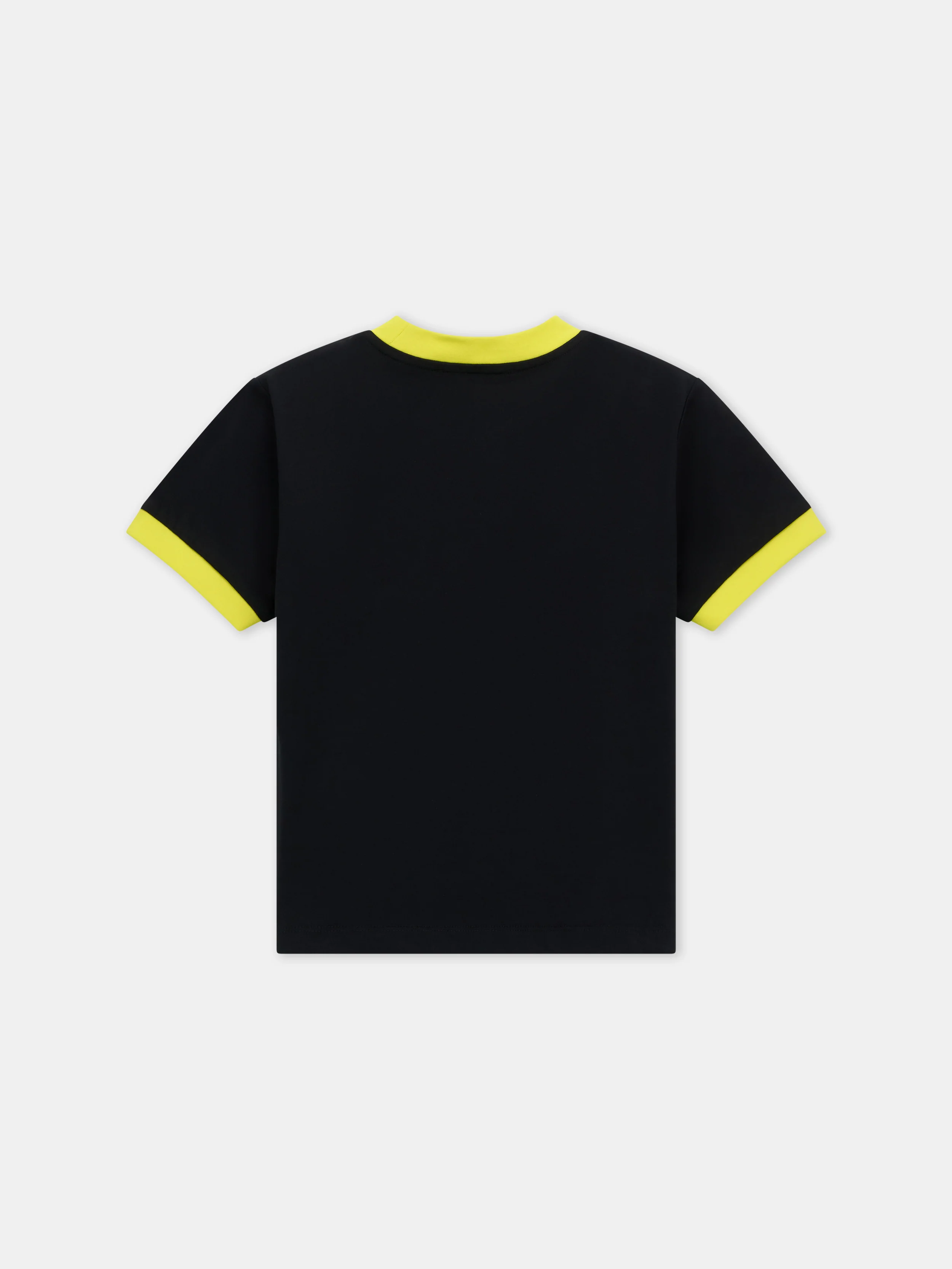 KIDS - KIDS' AMIRI STAGGERED RINGER TEE - Black