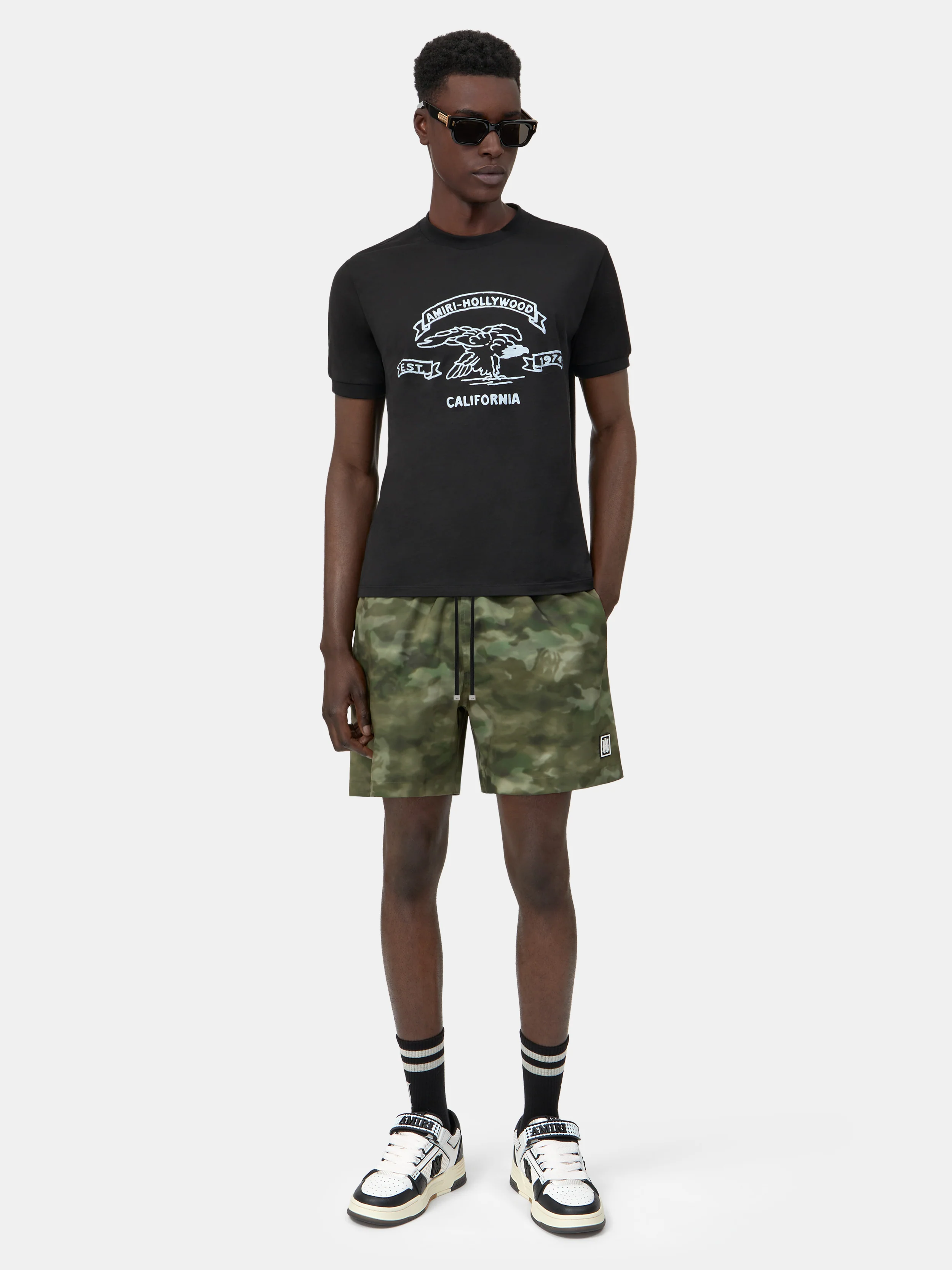 MA CAMO SWIM TRUNK - Natural