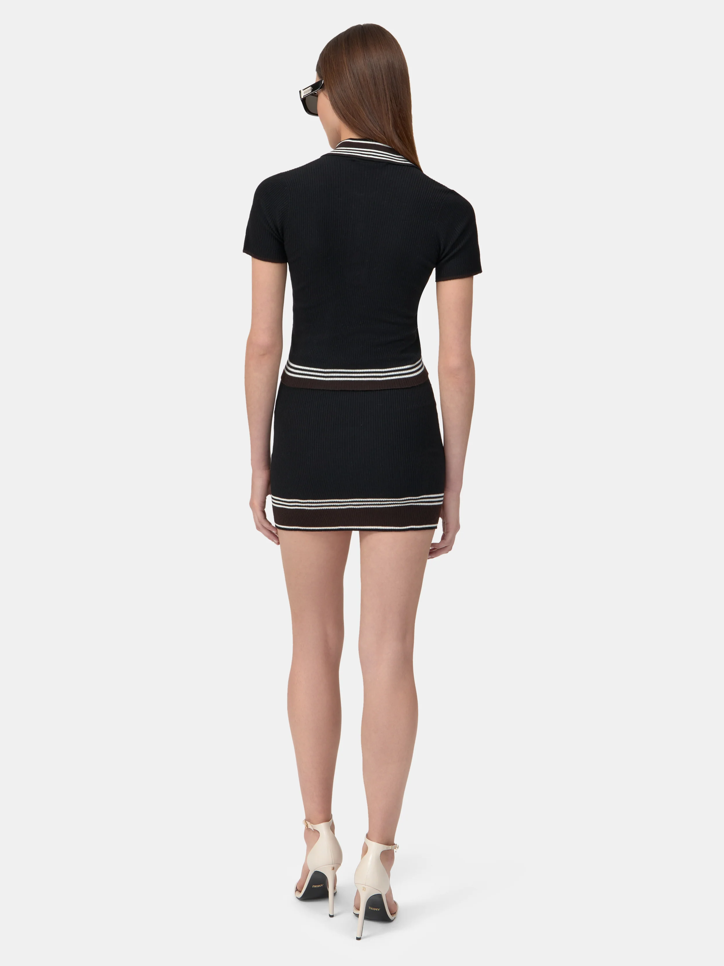 8399-women-women-s-ma-stripe-mini-skirt-black-4.webp WOMEN - WOMEN'S MA STRIPE MINI SKIRT - Black