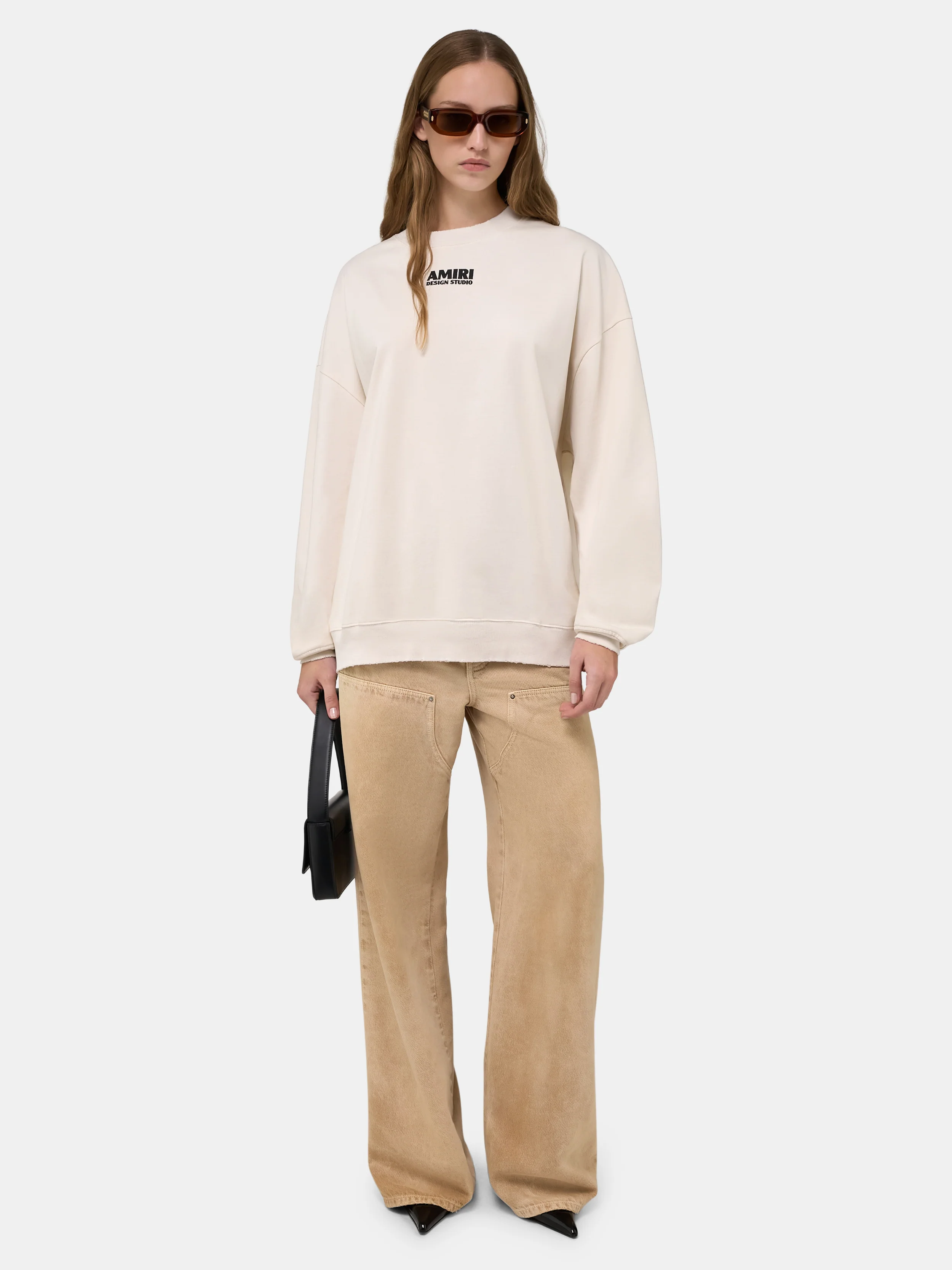WOMEN - WOMEN'S AMIRI 1994 CREW - Ivory