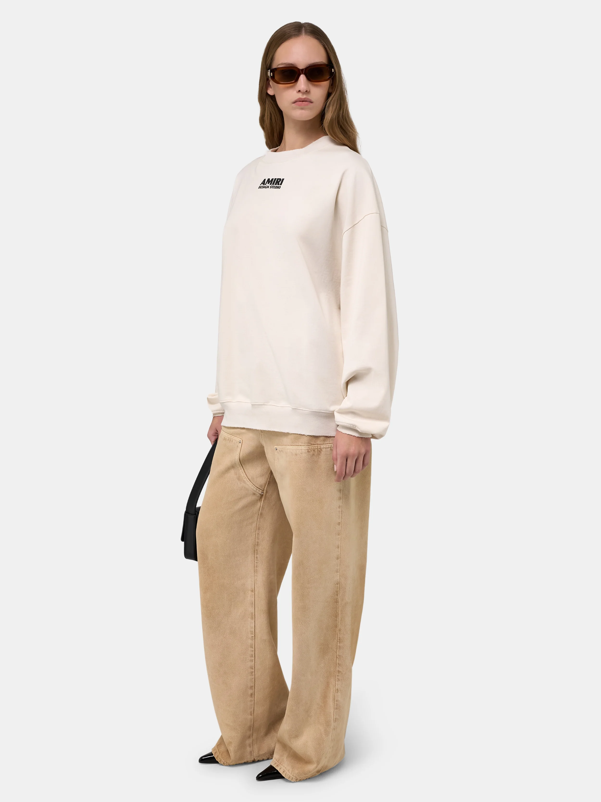 WOMEN - WOMEN'S AMIRI 1994 CREW - Ivory