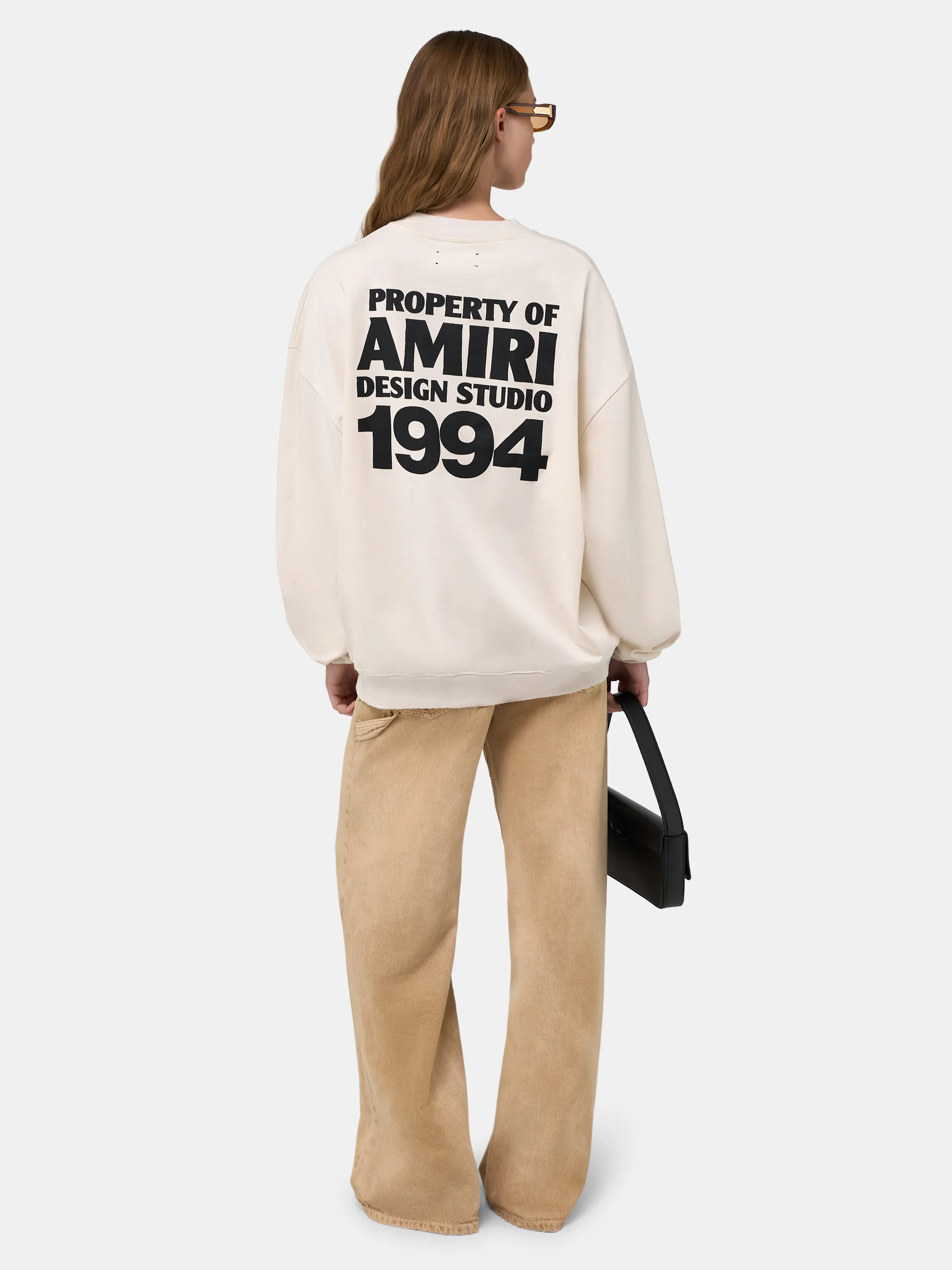 WOMEN - WOMEN'S AMIRI 1994 CREW - Ivory