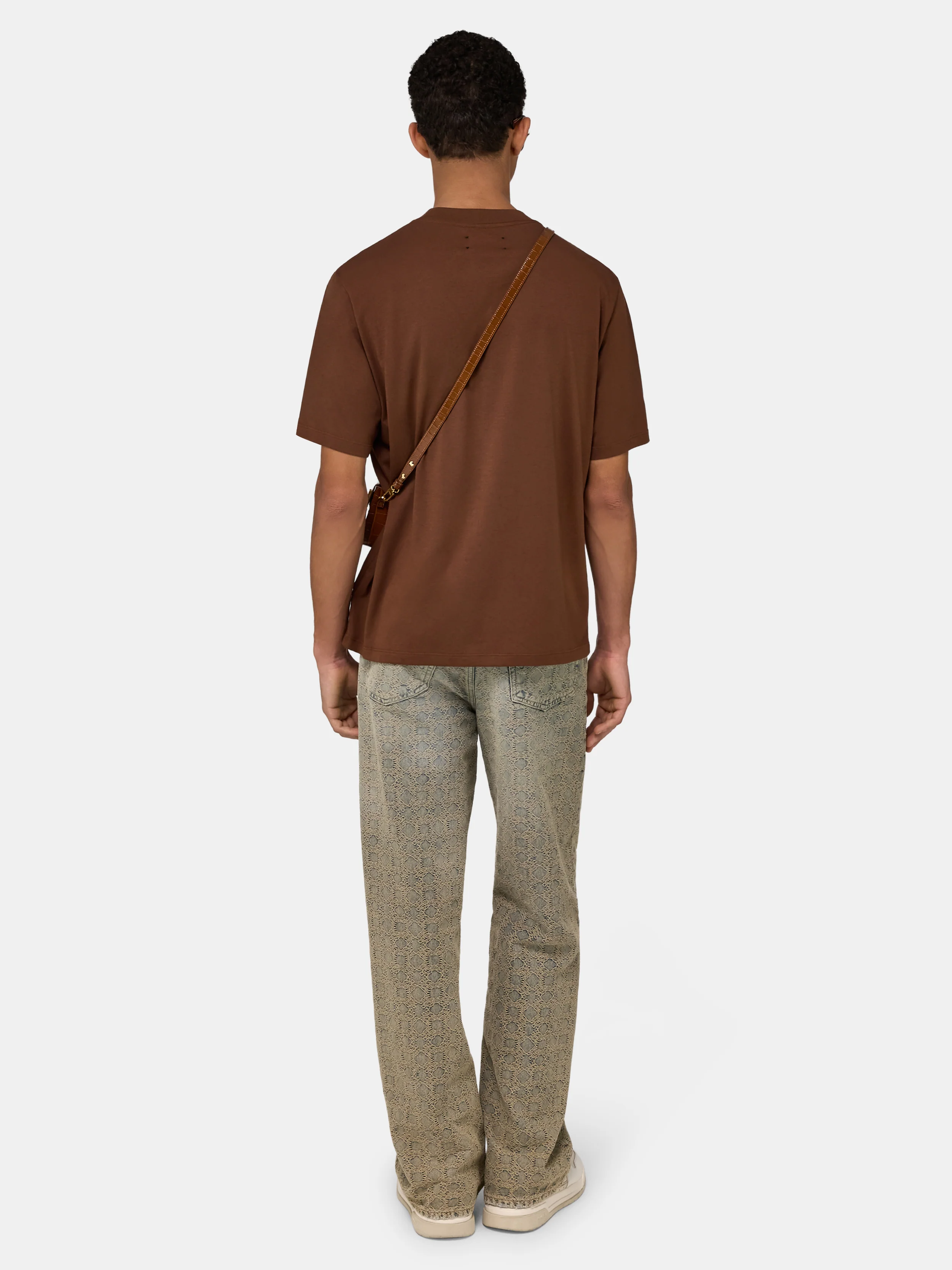MA QUAD JACQUARD BAGGY JEAN - Multi