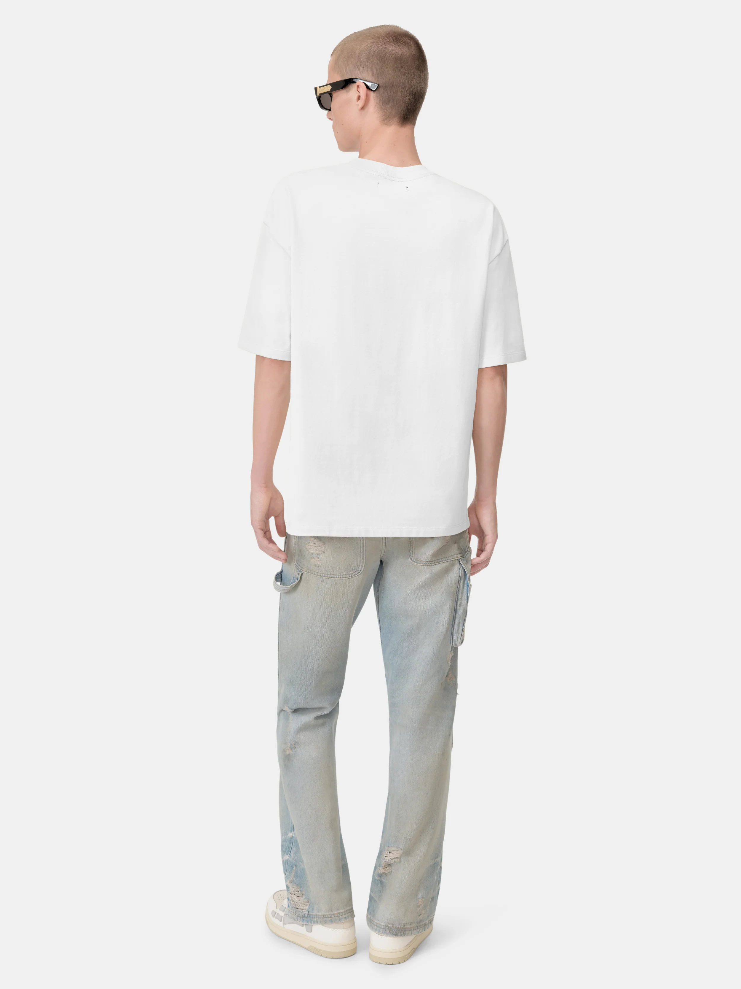 AMIRI SCRIPT TEE - White